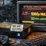 Cop - Valve modifica le specifiche della Steam Machine niente più promessa di gaming 4K a 60 FPS