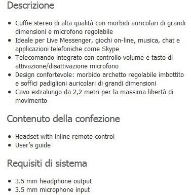 Caratteristicheok