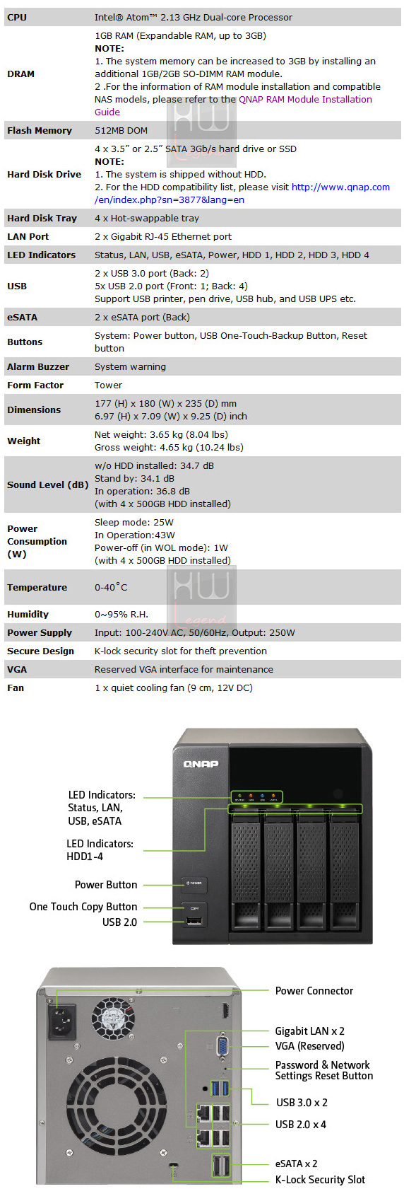 qnap_ts-469-L_specifiche