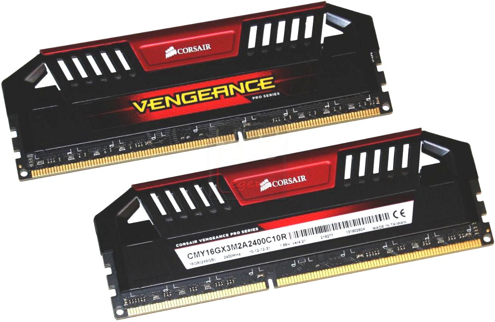 Corsair Vengeance Pro DDR3 2400MHz C10 Red Kit 16Gb HW Legend