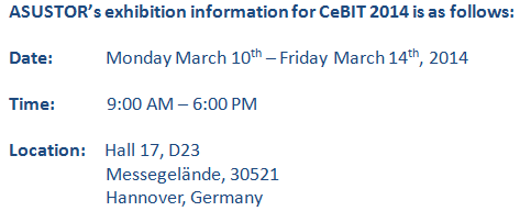 ASUSTOR_Cebit_2014_-_1