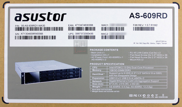 asustor_as-609RD_confezione_etichetta