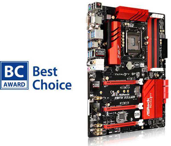 ASRock_Fatal1ty_Z97X_Killer_BEST_CHOICE_Award_2014