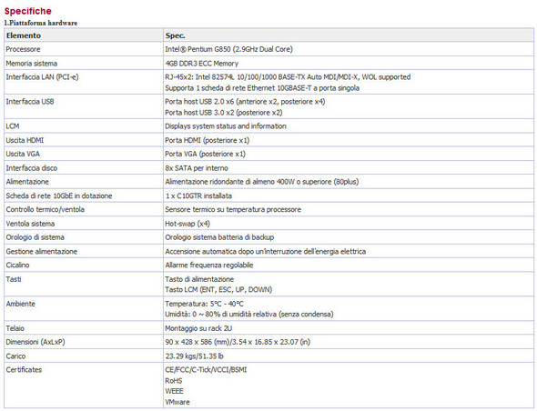 thecus_n8810u-g_specifiche