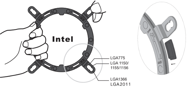 Antec_Kuhler_H2O_1250_-_Assemblaggio_del_sistema_nel_PC