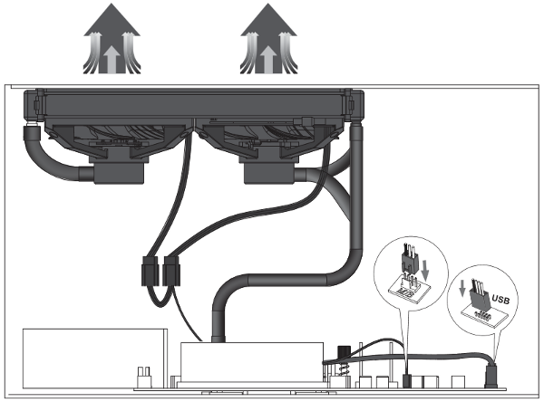 Antec_Kuhler_H2O_1250_-_Assemblaggio_del_sistema_nel_PC_-_10