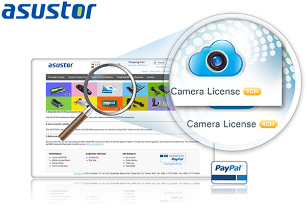 Licenze_Asustor_canali_aggiuntivi_video_sorveglianza
