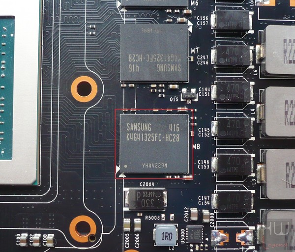 088-inno3d-gtx980-ichill-foto-scheda-pcb-modulo-gddr5