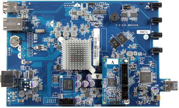 thecus_n4560_nas_pcb_fronte