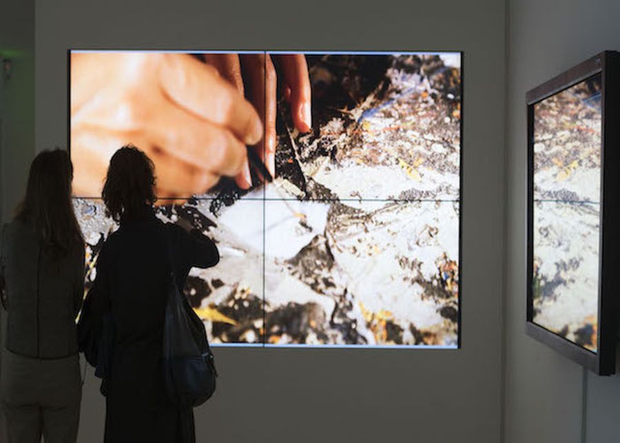 NEC_sponsor_tecnico_della_mostra_Alchimia_di_Jackson_Pollock