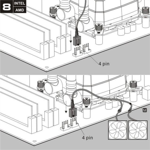 Cooler_Master_Nepton_140XL_-_Montaggio_e_Applicazione_pasta_termica_-_8