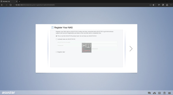ASUSTOR_AS1002T_-_Prima_configurazione_-_11