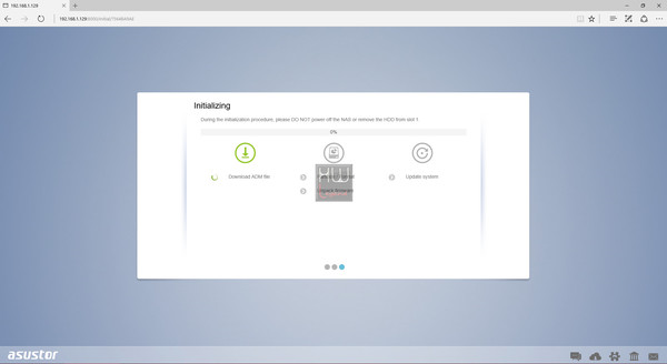 ASUSTOR_AS1002T_-_Prima_configurazione_-_2