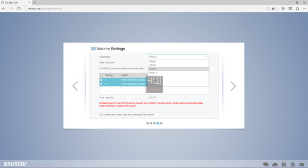 ASUSTOR_AS1002T_-_Prima_configurazione_-_9