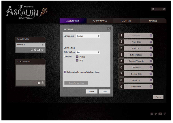 043-tesoro-ascalon-spectrum-screen-software-controllo