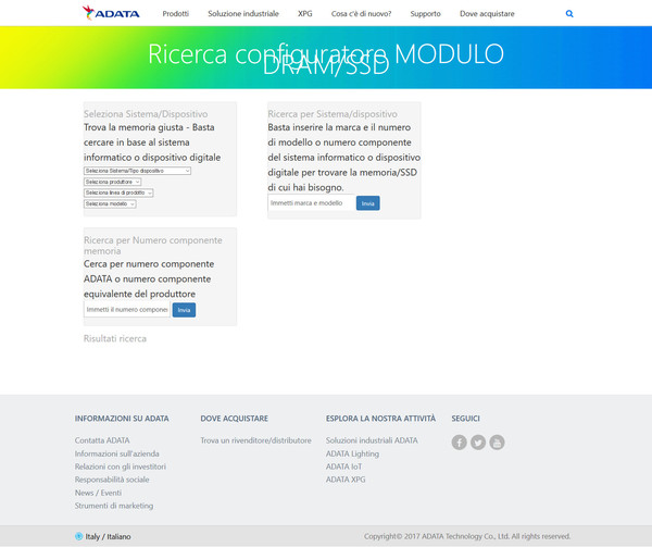 ADATA_configuratore_memorie_e_SSD_