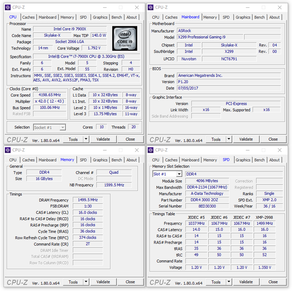 025-adata-xpg-z1-screen-cpuz-profilo-oc-3000
