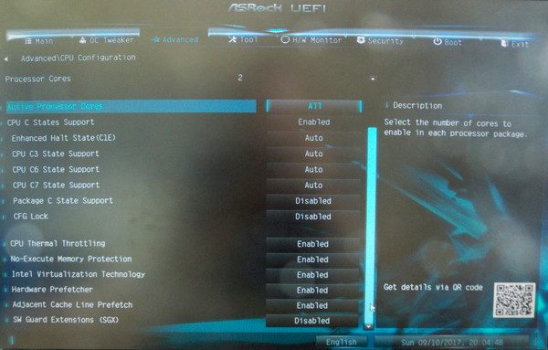 asrock h110 btc bios settings