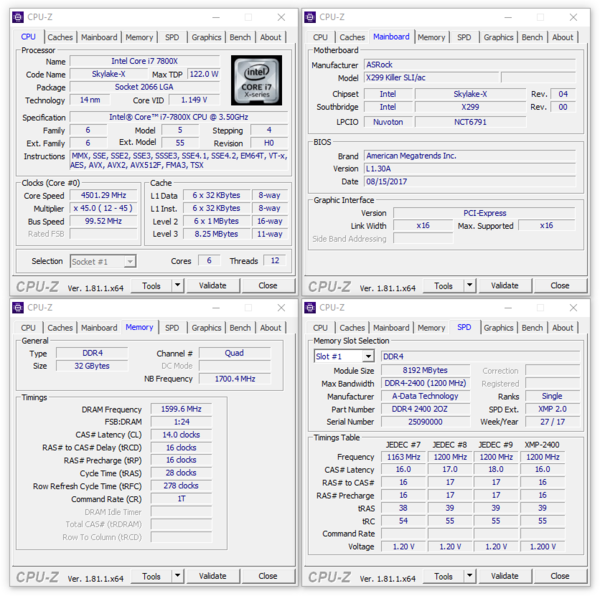 026-adata-xpg-gammix-d10-screen-cpuz-profilo-oc-3200