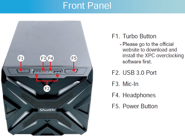 030-shuttle-sz270r9-foto-barebone-varie-vista-frontale-dettagli