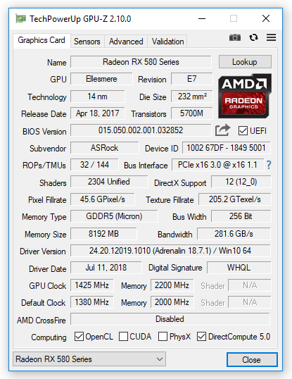 073-asrock-phantom-rx580-8g-screen-gpuz-profilo-oc