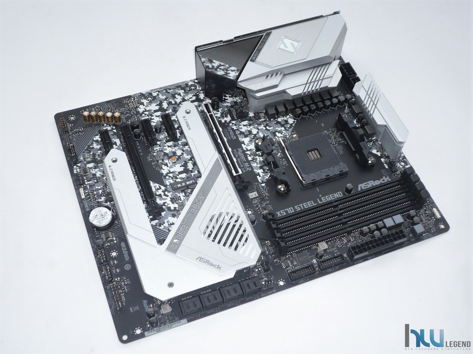 ASRock X570 Steel Legend – AMD X570 – Socket AM4 - ASRock X570 Steel