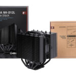 Cop – Noctua presenta il dissipatore CPU NH-D12L chromax.black