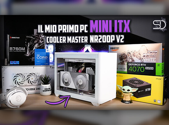 Il primo PC Mini-ITX del canale è stato realizzato con l'ottimo Cooler ...