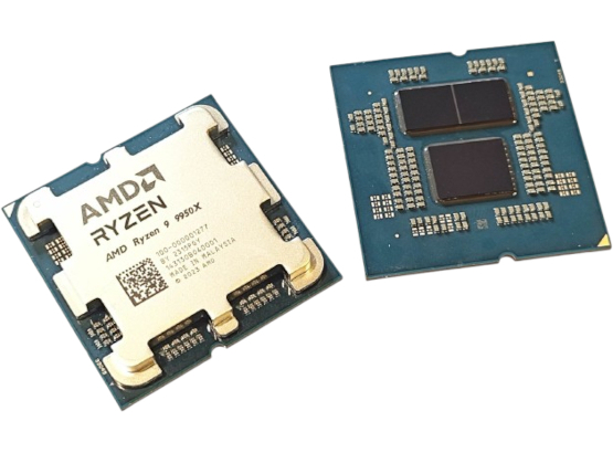 Le CPU AMD Ryzen 9 9950X3D e 9900X3D disporranno del 3D V-cache su