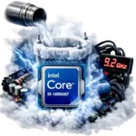 Intel Core i9-14900KF oltre 9,2 GHz: nuovo record mondiale di overclock con azoto liquido Copok - Intel Core i9-14900KF oltre 9,2 GHz - nuovo record mondiale di overclock con azoto liquido